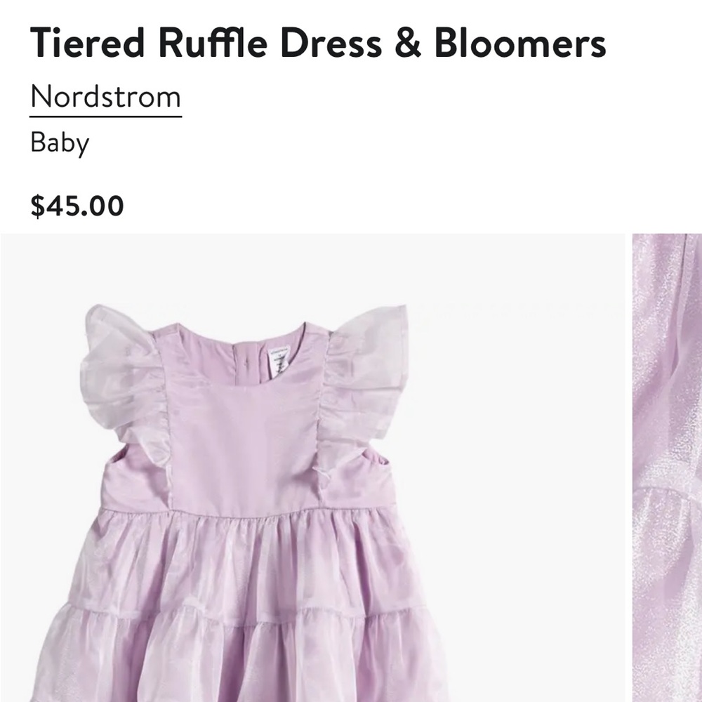Tiered Ruffle Dress & Bloomers